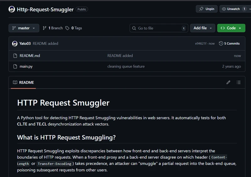 Http Request Smuggler