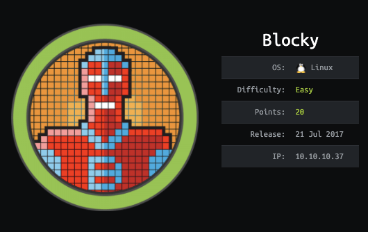 Blocky - HTB Machine