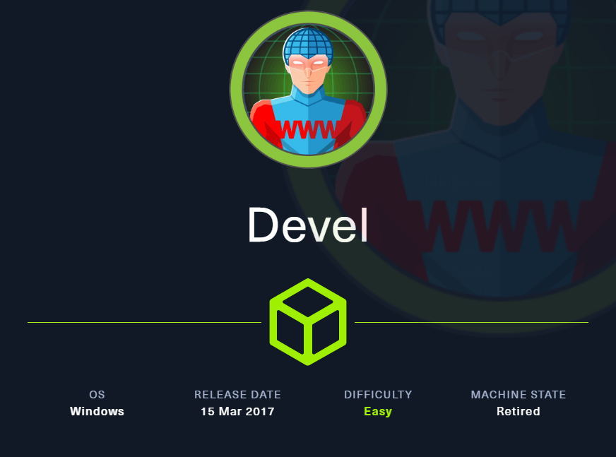 Devel - Writeup
