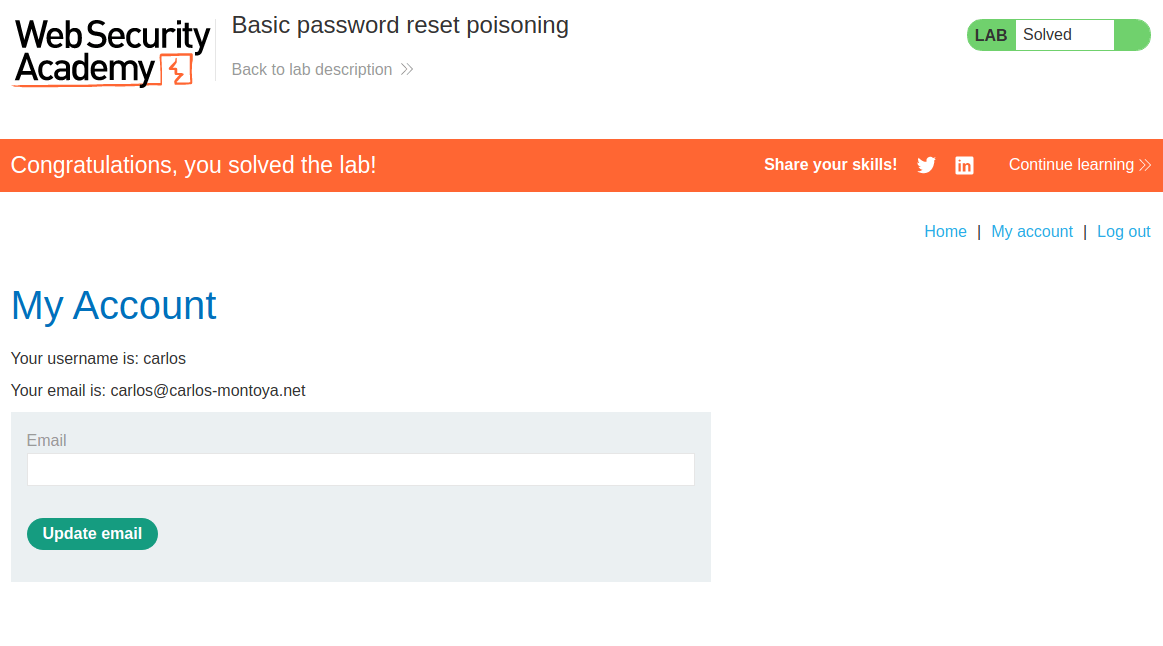 Laboratorio completado